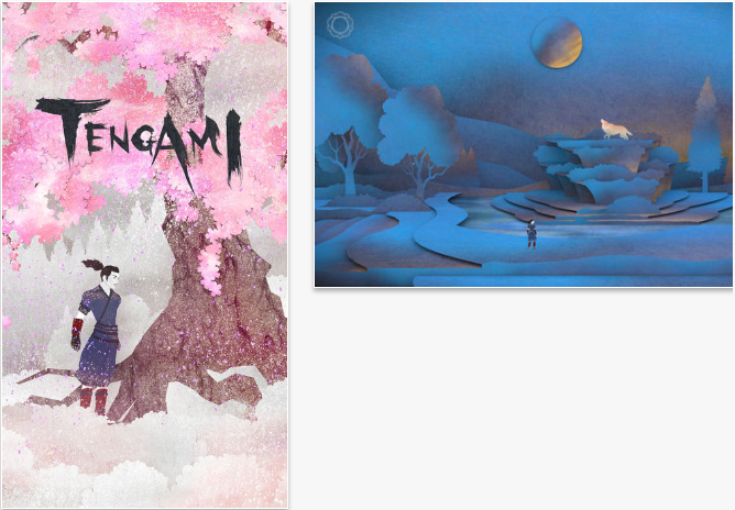 Tengami Best iPhone adventure games with epic stories behind them