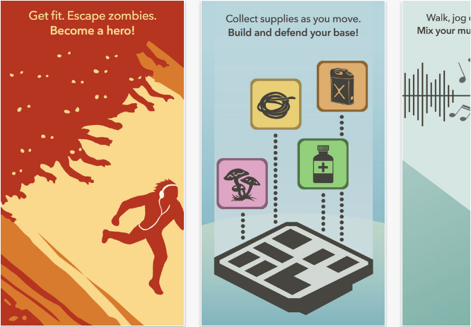 Zombies-Run Health & Fitness Apps for iPhone and iPad