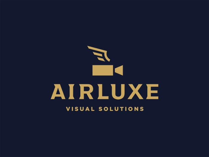 airluxe Camera Logo Design: Its Usage in Photography Branding