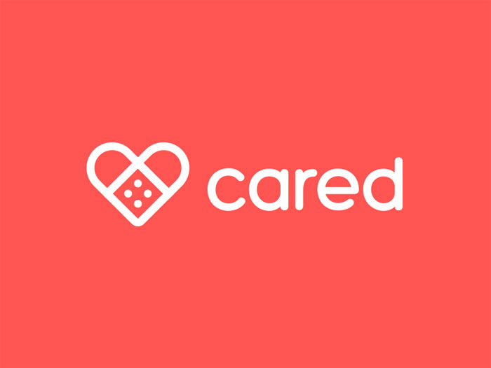 cared-logo-mark Heart Logo Design: Inspiration and Brands That Use It