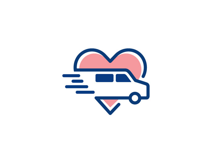 heart-van-car_dribbble Heart Logo Design: Inspiration and Brands That Use It