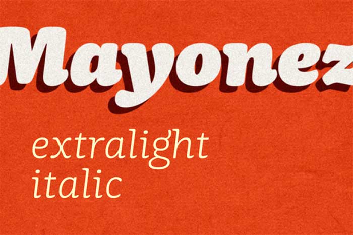 Mayonez-extralight Typewriter Fonts You Need To Create Classic Designs