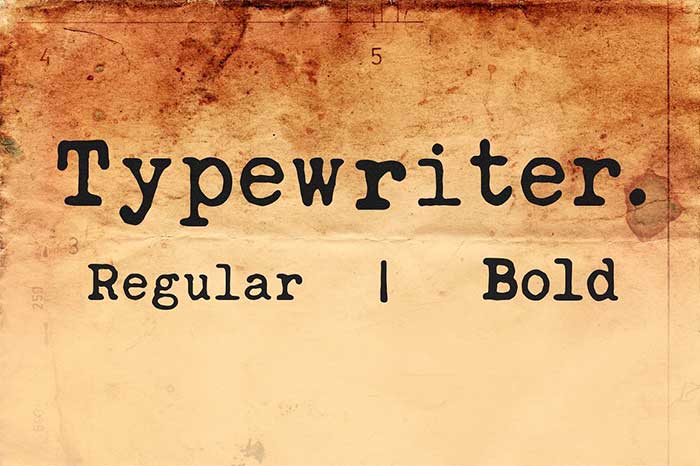 Typewriter-Fonts Typewriter Fonts You Need To Create Classic Designs
