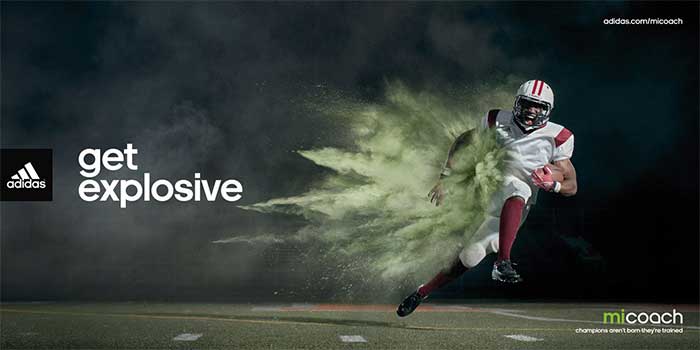 adidas-micoach-get-explosiv Adidas Ads in Print Magazines and The Company’s Marketing Strategy