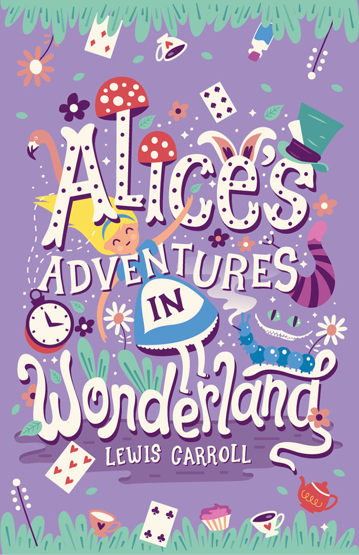 alice-in-wonderland-book-cover-2 Book Cover Design: Ideas, Layout, Fonts, And How to Create One