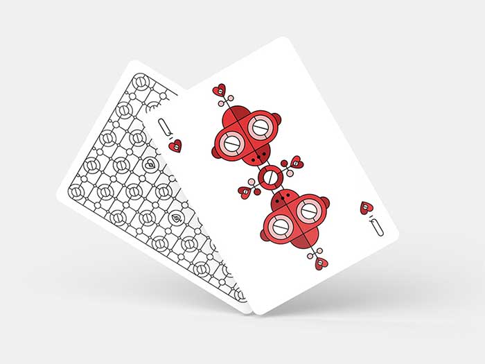 dribbble-queen Face Cards: The Intricate Playing Card Designs
