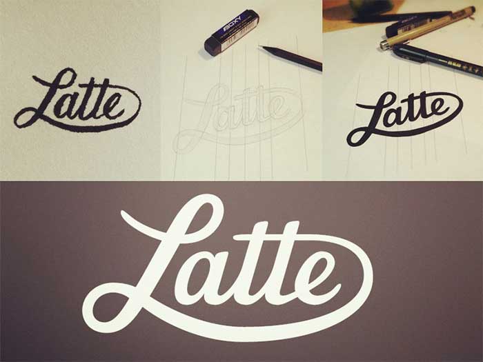 latte Typography Logos That You’ll Enjoy Looking At