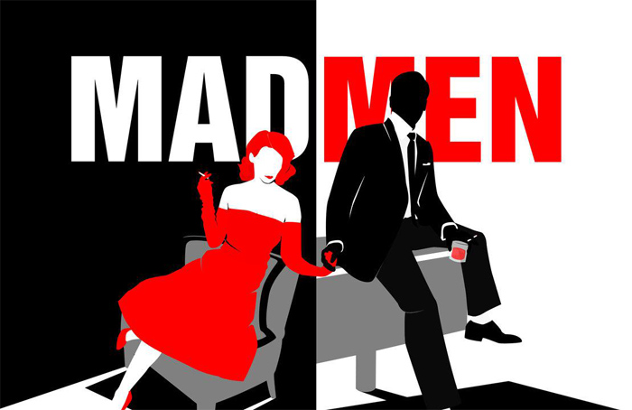 mad-men-poster-high-contras Graphic design principles: Definition and basics you need for good design