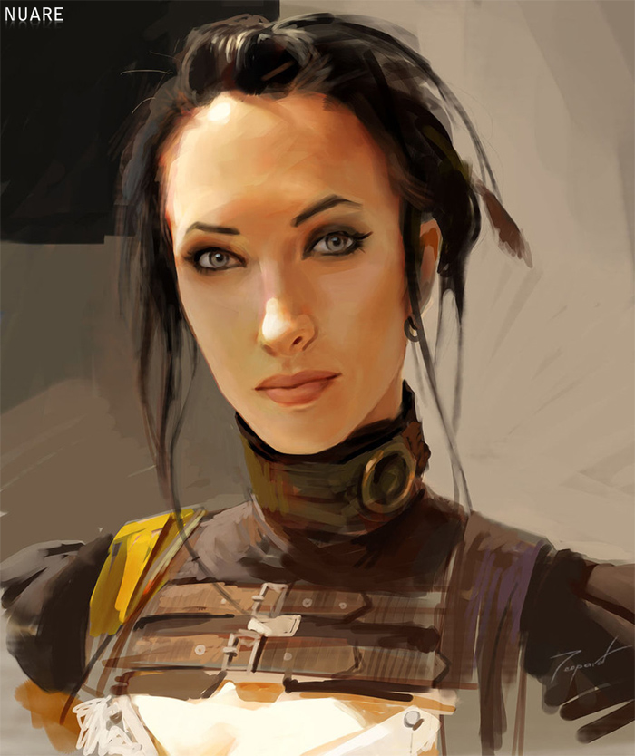nuare-studio-steam-punk-gir Speed painting: How to speed paint and create beautiful artwork
