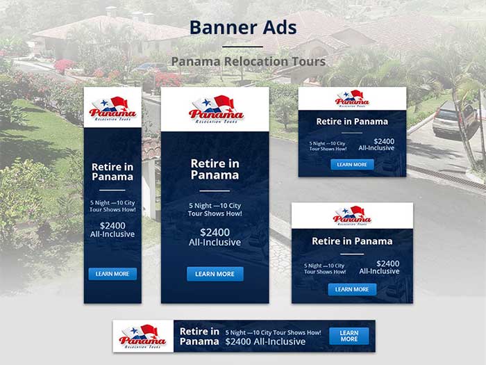 panama_dribbble Banner Ads: Creative Web Banner Design Ideas to Inspire You