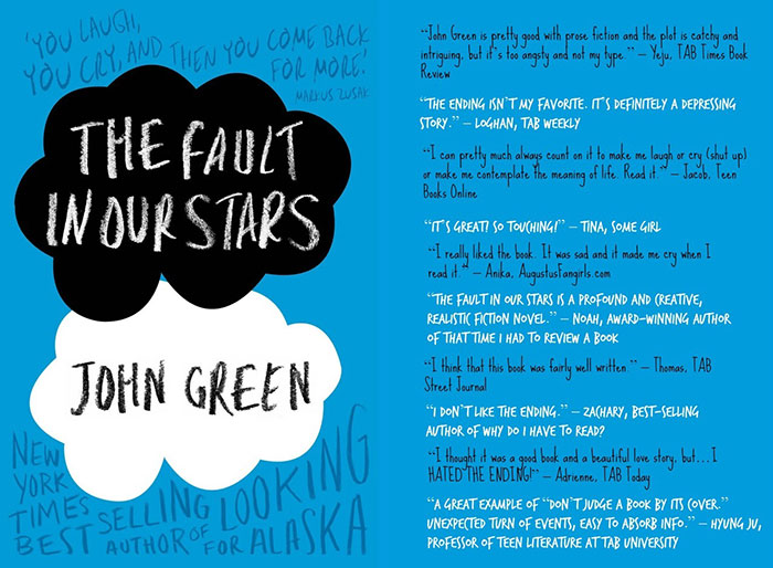 the-fault-in-our-stars-book-cover Book Cover Design: Ideas, Layout, Fonts, And How to Create One