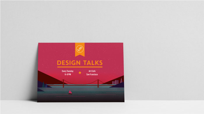 Create-a-postcard-in-InDesi Adobe InDesign tutorial examples that will teach you how to use InDesign