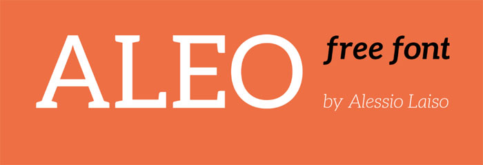 Aleo-1 Download These Fonts Free For Commercial Use