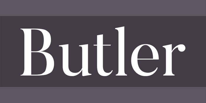 Butler-1 Free Creative Fonts To Download And Use In Your Projects