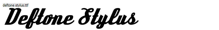 Deftone-Stylus Retro Fonts: Free Vintage Fonts To Download