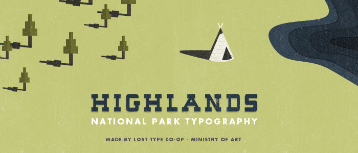 Highlands Retro Fonts: Free Vintage Fonts To Download