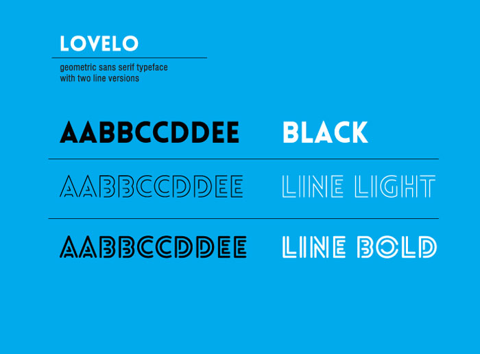 Lovelo-font Retro Fonts: Free Vintage Fonts To Download