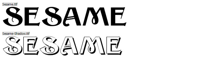 Sesame Retro Fonts: Free Vintage Fonts To Download
