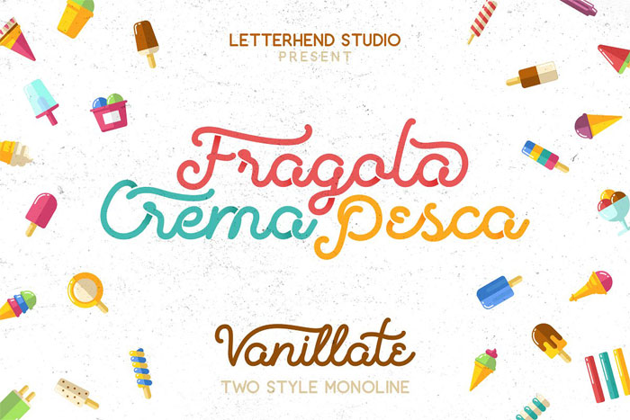 Vanillate-Font-Duo Retro Fonts: Free Vintage Fonts To Download
