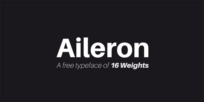 aileron-01 Download These Fonts Free For Commercial Use
