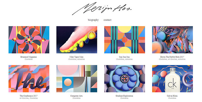 01-merijn-hos-portfolio A Guide To Usable Portfolio Websites For Digital Designers & Creatives