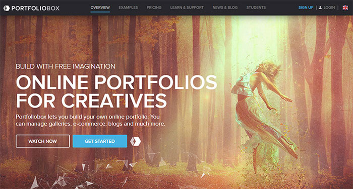 04-portfoliobox-homepage A Guide To Usable Portfolio Websites For Digital Designers & Creatives