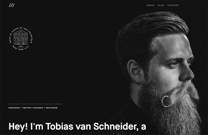 06-tobias-van-schneider A Guide To Usable Portfolio Websites For Digital Designers & Creatives