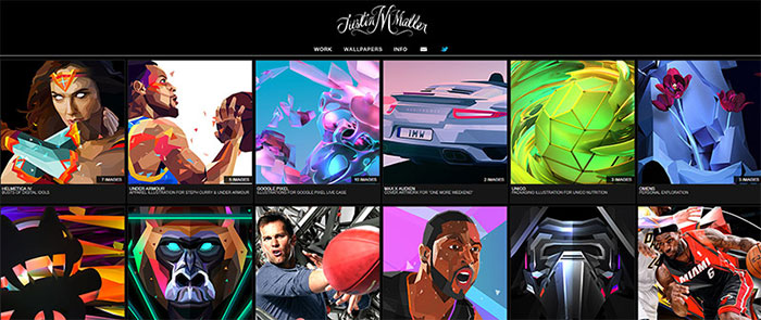 14-justin-m-maller-portfolio A Guide To Usable Portfolio Websites For Digital Designers & Creatives