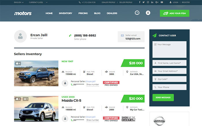 Screenshot_4-700x437 The Motors Theme: An Ideal WordPress Theme for Car Dealerships and Automotive Industry Use