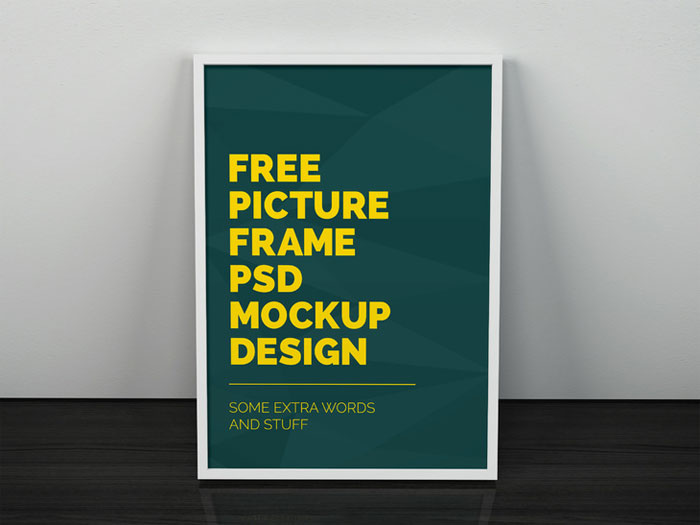 730-4 Free poster mockup examples to download in PSD format