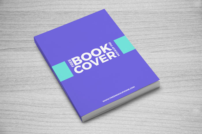 Free-Book-Cover-Mockup-PSD Book mockup examples: Free to download book cover mockup designs