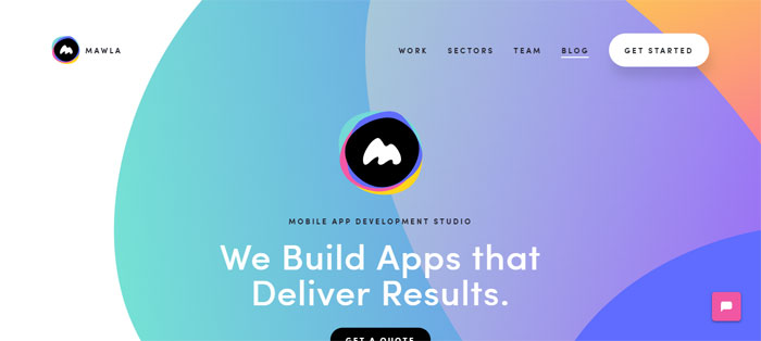 Mawla-I-Were-A-Mobile-App- How to find website design ideas easily
