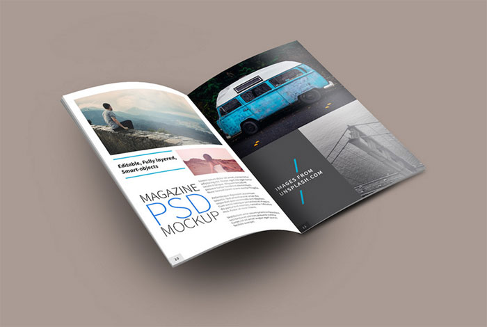 Open-Magazine-PSD-Mockup Free magazine mockup examples you should check out