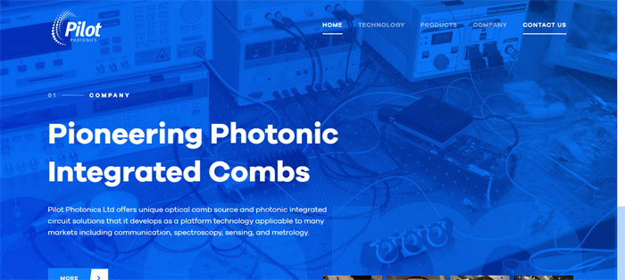Pilot-Photonics How to find website design ideas easily