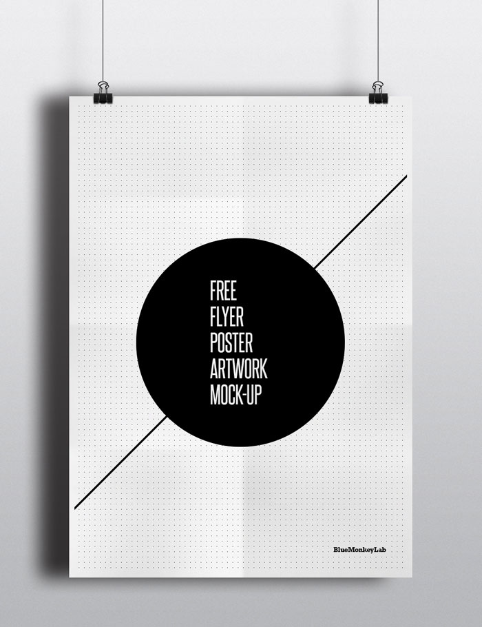 Poster_Mockup Free poster mockup examples to download in PSD format