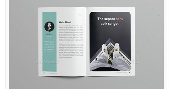Rounded-Magazine Free magazine mockup examples you should check out