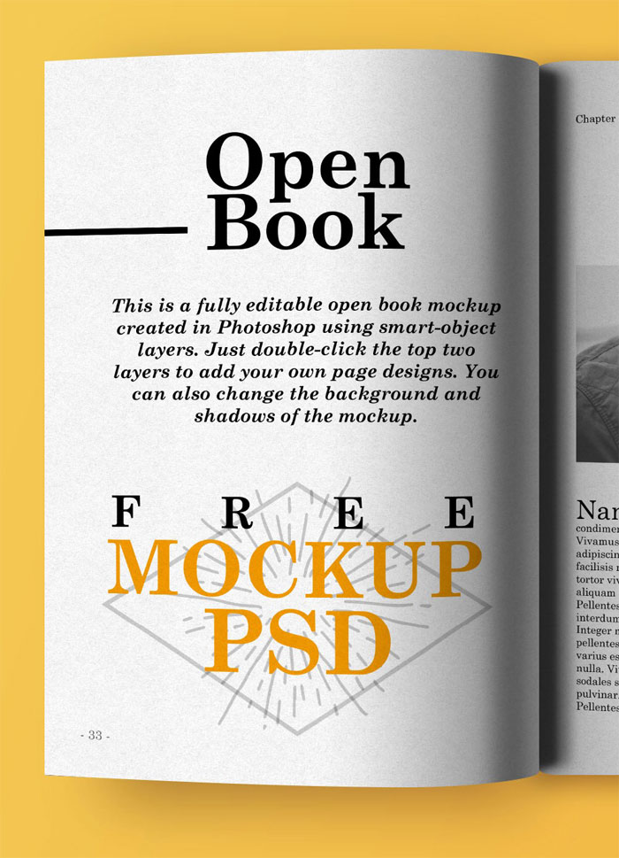 open-book-mockup-psd Book mockup examples: Free to download book cover mockup designs