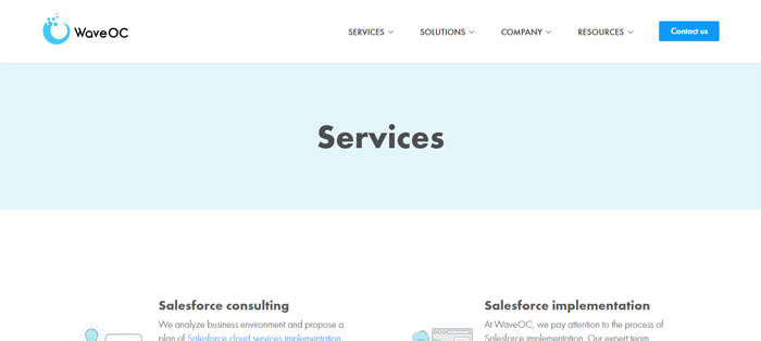 waveoc.com_services Creating B2B Websites: Tips and showcase of B2B website design