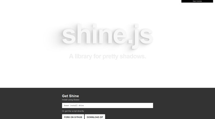 shine.js: A library for pretty shadows