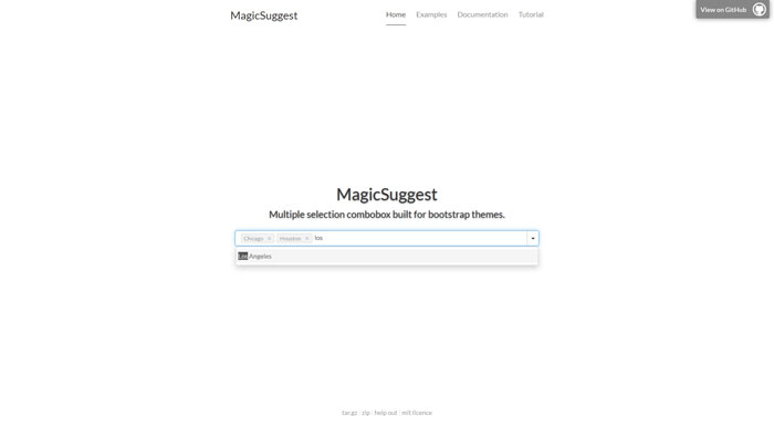 MagicSuggest
