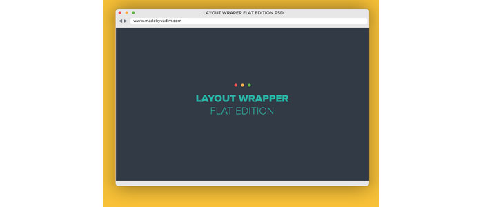 Layout Wrapper flat edition free