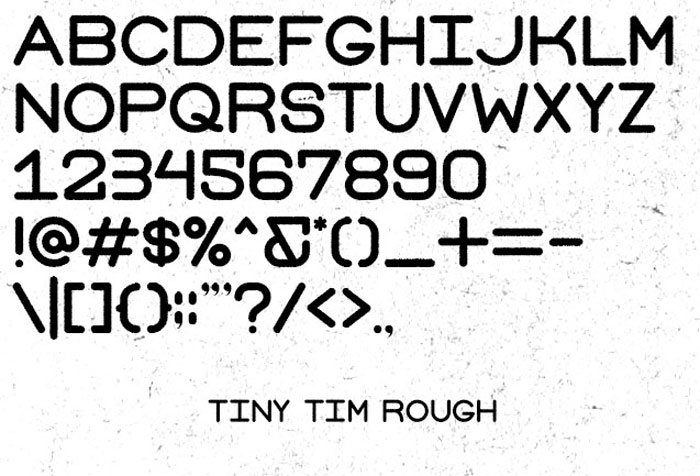Tiny Tim Free font