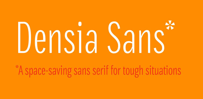 Densia Sans Free font