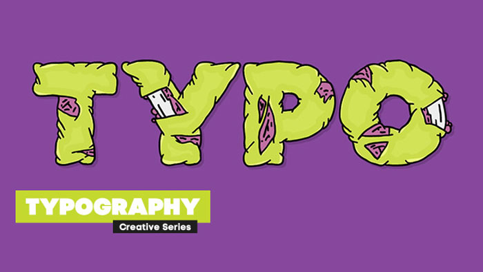 Create a Zombie Style Typo using the Blob Brush in Illustrator