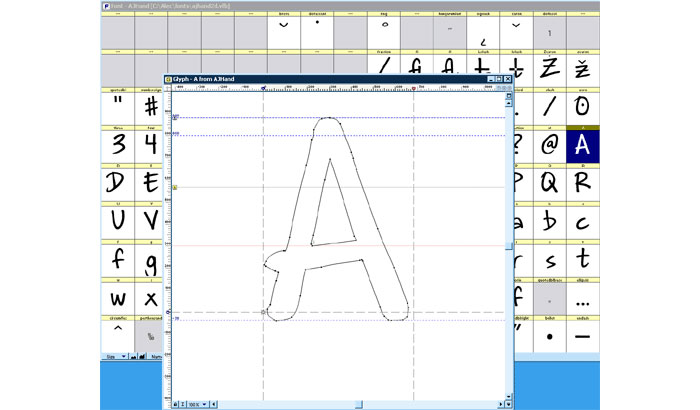 So you want to create a font. Part 1