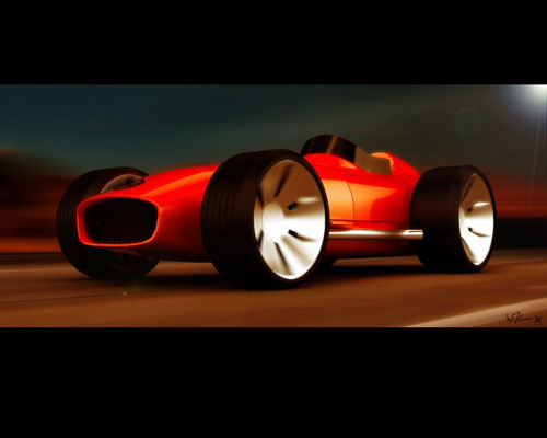 Old F1 Car New Dubs 3D model