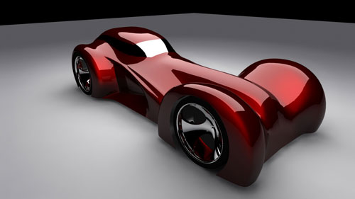 Triton Car Concept 3D model