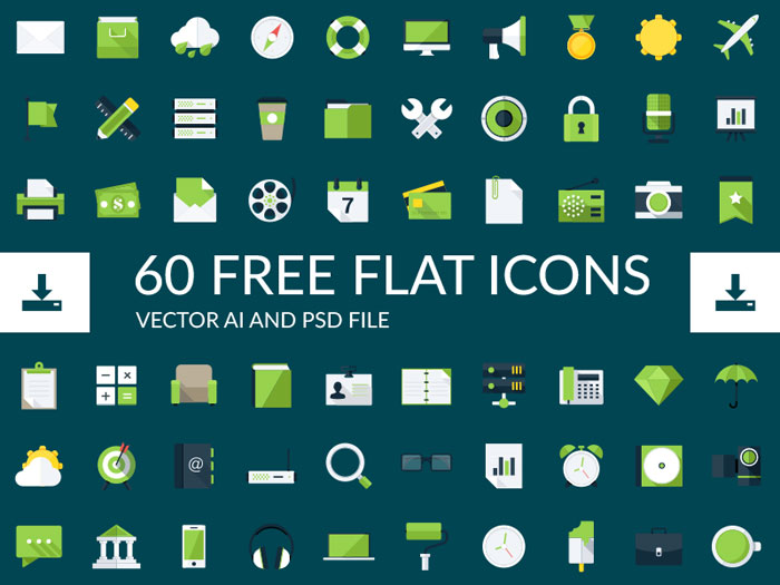 Freebie - Flat Icons