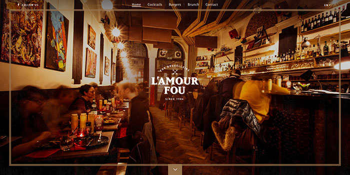 lamourfou_be_en Cool Website Designs: 78 Great Website Design Examples