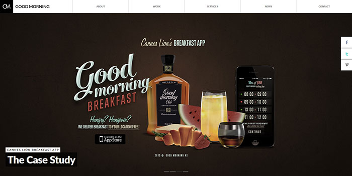 good-morning_no Portfolio Website Examples And Tips To Create Them